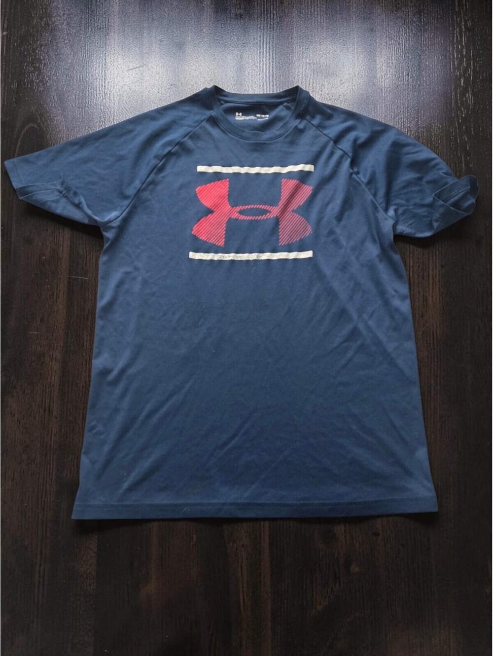 Under Armour Men's Navy Blue Performance T-Shirt Medium